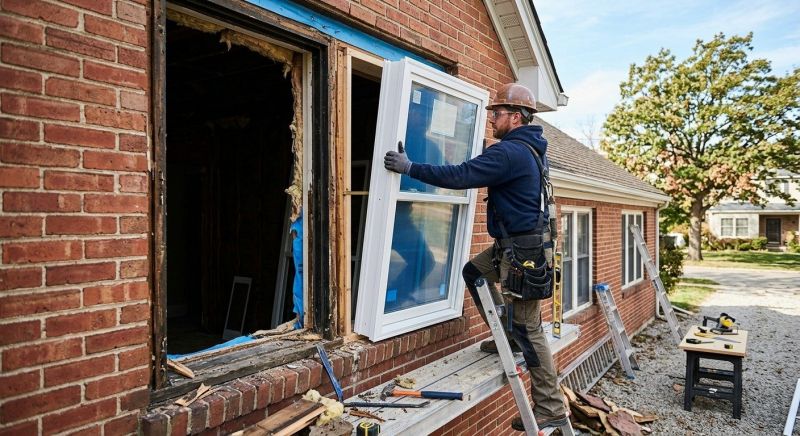 Window Frame Replacement in Kansas City, KS