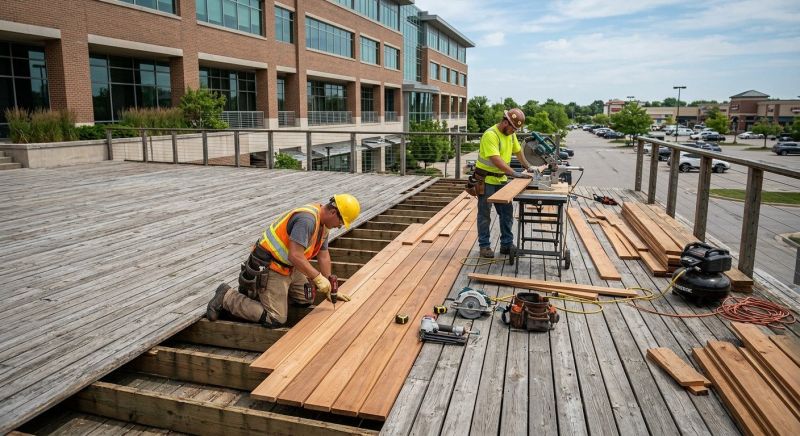 Cedar Deck Repair in Seattle, WA