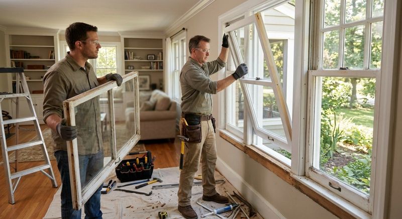 Window Frame Replacement in Alpharetta, GA