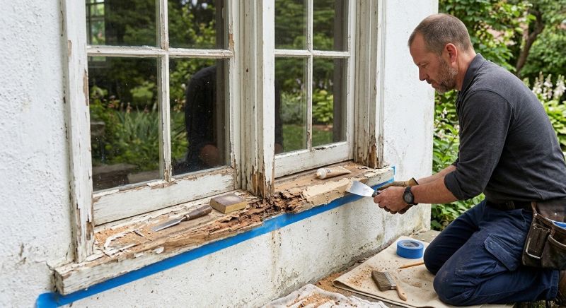 Window Sill Replacement in Conroe, TX